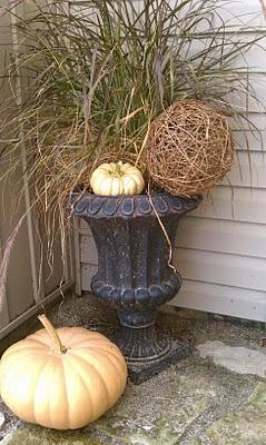 Decorar la entrada de casa para el otoño