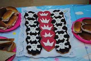 Galletas para princesas y piratas