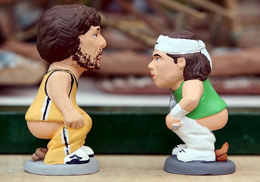 Los mejores caganers en Barcelona