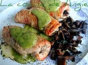 ROLLITOS PAVO RELLENOS PESTO