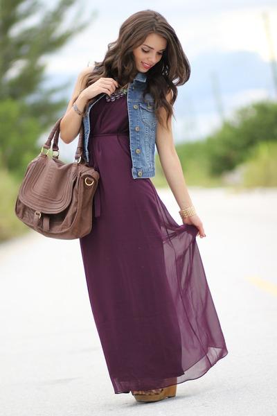 Street Style: Maxi dress