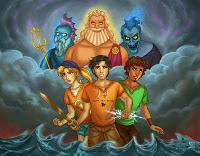 Percy Jackson y El ladrón del rayo de Rick Riordan