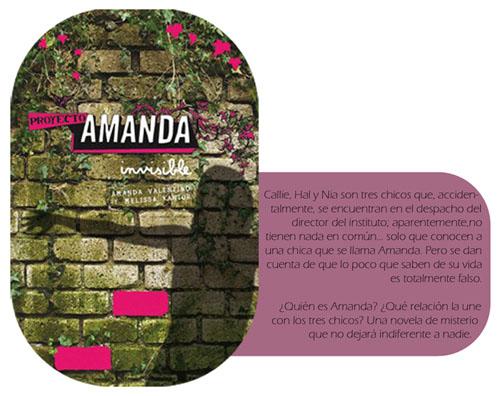 Reseña: Proyecto Amanda ; Invisible