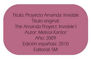 Reseña: Proyecto Amanda ; Invisible