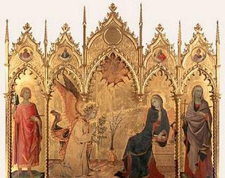 Simone Martini: La Anunciación