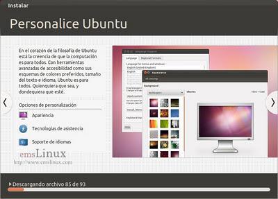 Manual de instalación Ubuntu 11.10 Oneiric Ocelot (I)