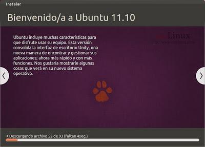 Manual de instalación Ubuntu 11.10 Oneiric Ocelot (I)
