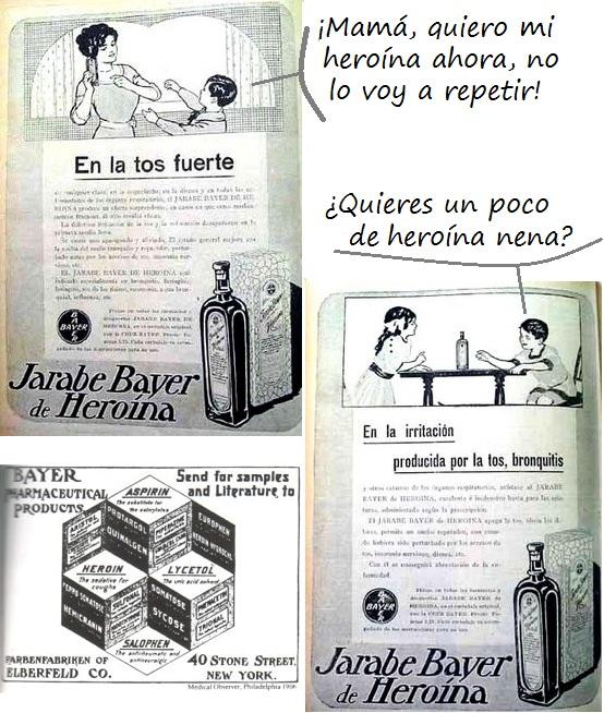 Heroína: si es Bayer, es bueno