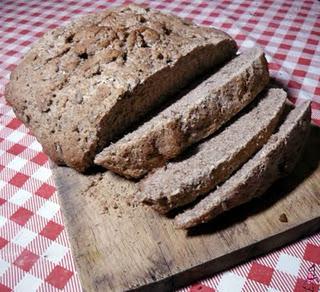 Pan integral con harina de centeno