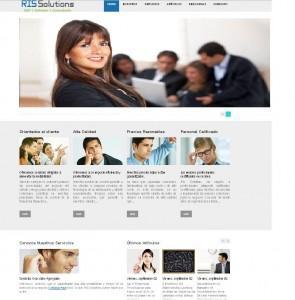 Website Corporativo Ris Solutions