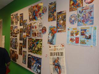 Las oficinas de la DC Comics por dentro