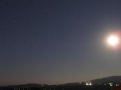 Luna anoche, desde ventana, antes ocultara