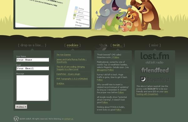 Tendencias de diseño web 2011