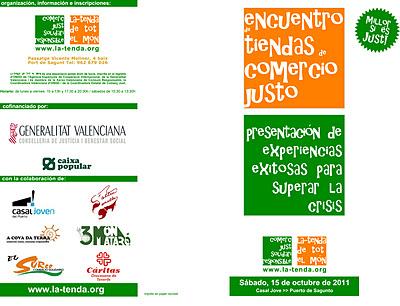 Encuentro de Tiendas de Comercio Justo y Asamblea de la Coordinadora Estatal de Comercio Justo en Puerto Sagunto - Valencia
