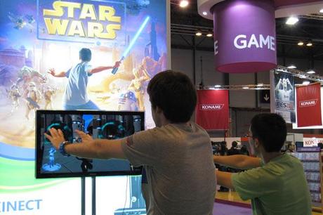 Kinect Star Wars Gamefest videojuegos
