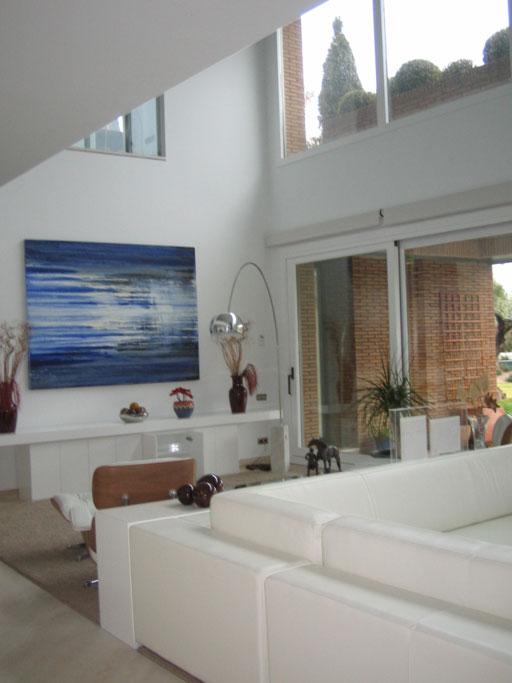 A-cero diseña el interiorismo de una residencia unifamiliar en la zona noroeste de Madrid