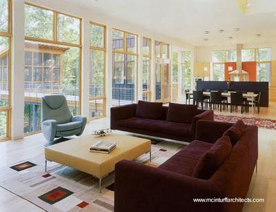 Moderna casa del bosque - Paperblog