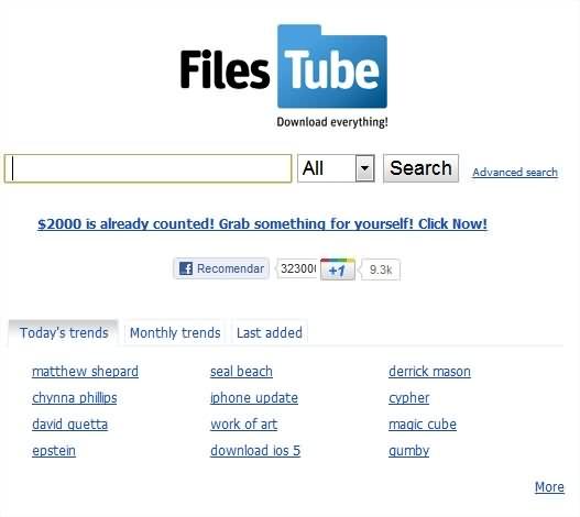 Los 10 Sitios Web para almacenar/compartir datos en Internet