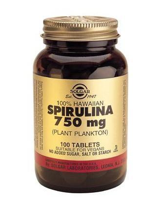 solgar_spirulina La espirulina y su aporte nutricional
