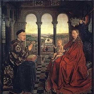 La Virgen y el Niño con el canciller Rolin