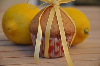 Magdalenas De Limón Y Semillas De Amapola