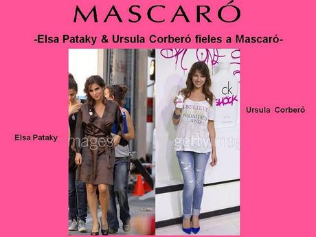 ELSA PATAKY & URSULA CORBERÓ CON DISEÑOS MASCARÓ. DIVINAS ¡¡