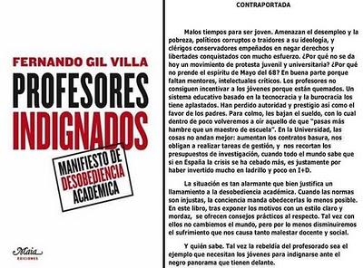 Miscelánea Literaria: seguimos con un poco de indignación universitaria