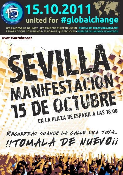 Sevilla 15 Octubre “LA CALLE ES NUESTRA”