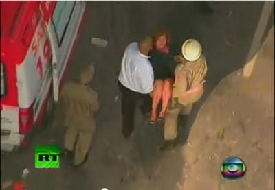 Primeras imágenes: fuerte explosión en restaurante brasileño dejó varios muertos y heridos [+ video]