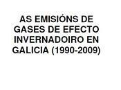 Verdegaia: Emisiones Galicia (1990-2009)