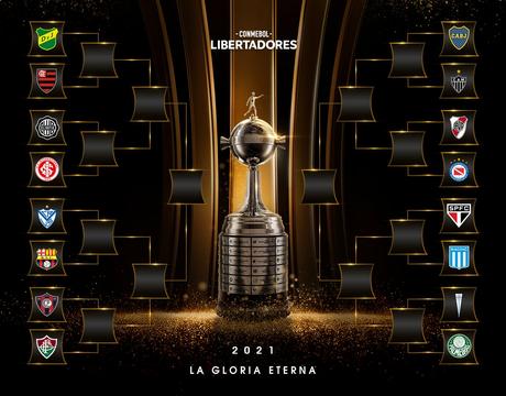 Quedaron definidos los cruces de Octavos de Final de la Copa Conmebol Libertadores 2022.