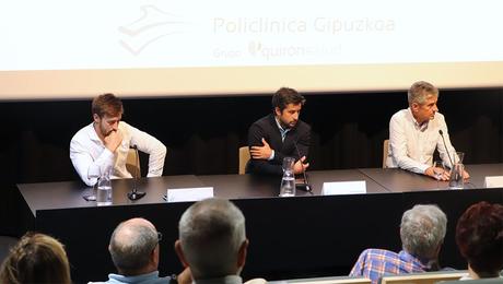 Aula de Salud de Policlínica Gipuzkoa sobre Traumatología deportiva avanzada
