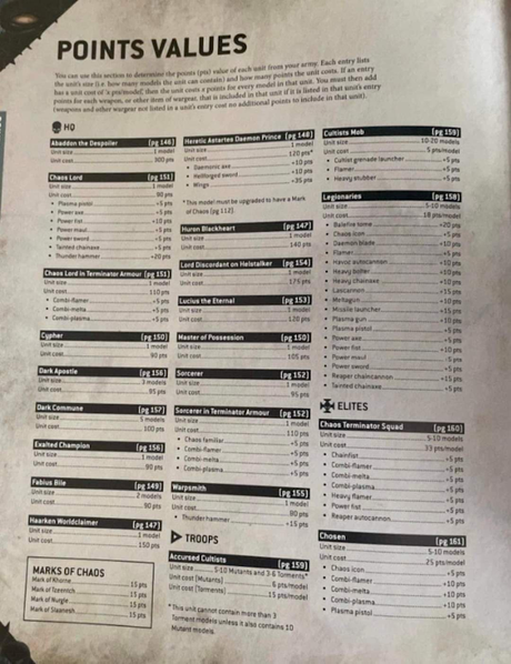 Mas filtraciones del Codex MEC de 9ª ed