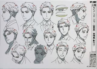 Spy × Family , hojas modelo. Spy × Family , hojas modelo.