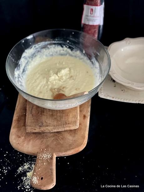 Parmentier con Trufa Blanca, Huevo Poché y Secallona