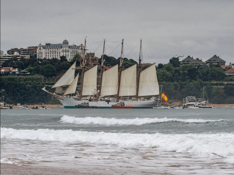Elcano ya está en Santander