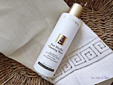 Pure Micellar Cleansing Water Alqvimia belleza skincare beauty cuidado facial limpieza agua micela