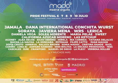 MADO Madrid Orgullo 2022: conciertos y actividades
