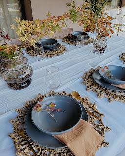 Decorar una mesa de Otoño inspirada en sus colores