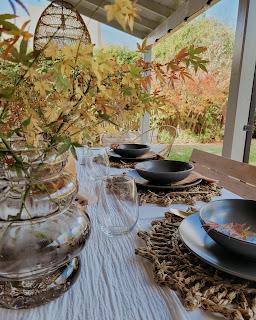 Decorar una mesa de Otoño inspirada en sus colores