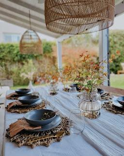 Decorar una mesa de Otoño inspirada en sus colores