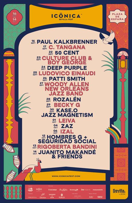 Icónica Fest 2022 en la Plaza de España de Sevilla