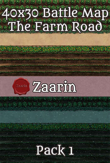 40x30 Fantasy Battle Map - The Farm Road Pack 1, de Zaarin