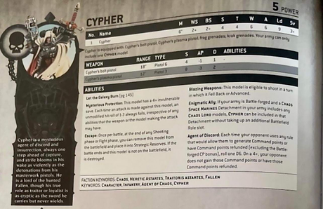 Últimas filtraciones,por ahora, del Codex MEC