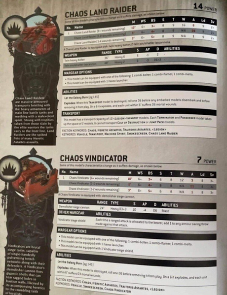 Últimas filtraciones,por ahora, del Codex MEC