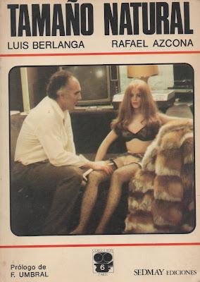 TAMAÑO NATURAL (España, Italia, Francia; 1974) Erótico, Drama, Social