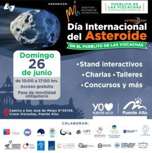 Evento del “Día Internacional del Asteroide” en Puente Alto