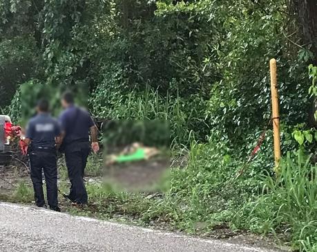 Abandonan cuerpo desmembrado y con mensaje en la Huasteca Potosina