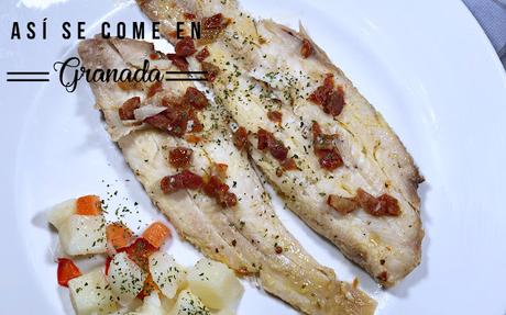 Lenguados con tomates secos