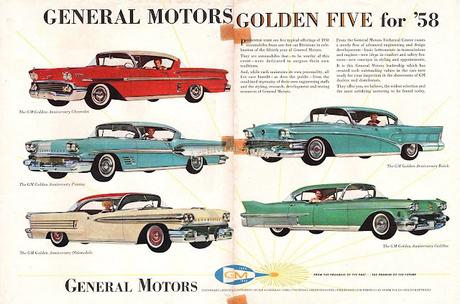 Los primeros cincuenta años de General Motors Corporation en 1958